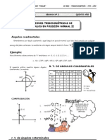 II BIM - 5to. Año - TRIG - Guía 2 - Raz. Trig. de Áng. en Po