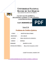 Tarea de Cinetica Quimica