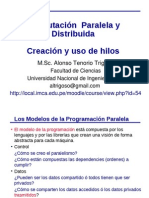 Creación y Uso de Hilos en Programación Paralela