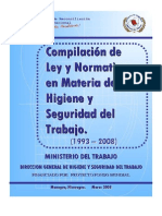 Compendio Normativo Hig Seg Nicaragua