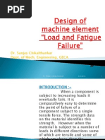 Different Types of Load and Fatigue Failure