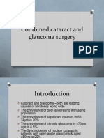 Combined Cataract and Glaucoma Surgery