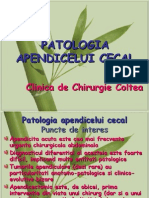 Curs 2 - Patologia Apendicelui Cecal