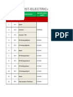 Electrical Spare List-Merged