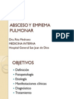 Absceso y Empiema Pulmonar