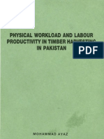 Physical Workload and Labour Productivity in Timber Harvesting in Pakistan - Ph. D Thesis. Mohammad Ayaz PDF