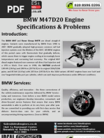 BMW M47D20 Engine Specifications & Problems