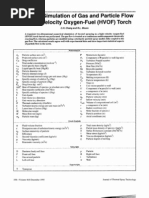 1995 - Numerical Simulation of Gas and Particle Flow