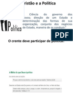 O Cristão e A Política