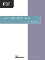 Vag Km+Immo Tool User Manual