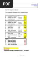 Mean Metal Temps