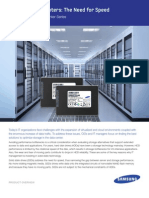 Ssds For Data Centers: The Need For Speed: Pm843 Standard Data Center Series