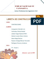 Libreta de Construcciones