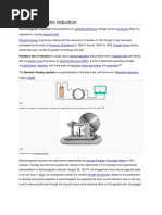 Electromagnetic Induction Is The Production of A