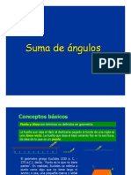 Suma de Angulos