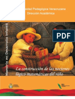 Antologia La Construccion de Las Nociones Logico-Matematicas Del Niño