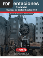 Cimentaciones 2012