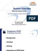 Proplanner PFEP Overview - 092912