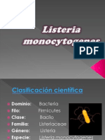 Listeria Monocytogenes