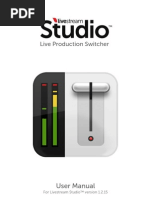 Livestream Studio Manual