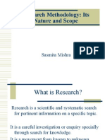 Research Methodology Introduction