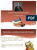 Qué Es Una Constitución Ferdinand Lasalle