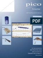 Pico Test Measurement Catalog