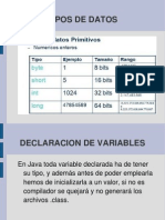 Tipos de Datos