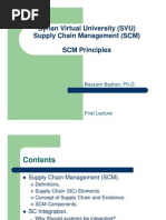  SCM Principles