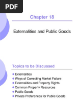 Externalities and Public Goods