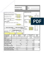 Kill Sheet (Vertical Wells)