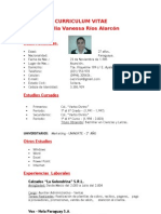 Curriculum Vitae - Cecilia Rios