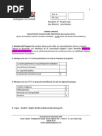 Formulario Fondo Canadá