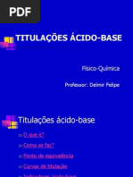 Titulações Ácido-Base