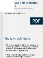 Labour Law and Industrial Relations