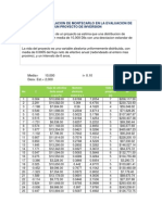 Ejercicio de Simulacion Con Montecarlo Ingenieria Economica