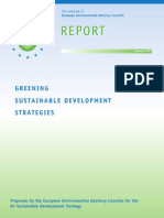 Greening Sustainable Development Strategies