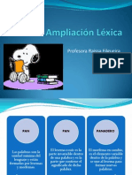 Ampliación Léxica