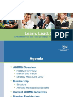 Learn. Lead. Connect.: AHRMM Delivers The Tools and Ideas You Need To Succeed