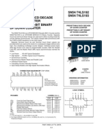 Datasheet 74192