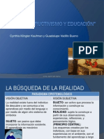 Constructivismo y Educación