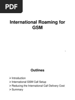 International Roaming For GSM