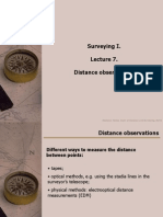 Surveying I. Distance Observations