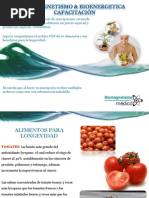 Alimentos para Longevidad