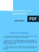 HISTORIA DE ENFERMERÍA 1 Clase