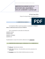 Las CCBB en La Intervención Del Maestro AL