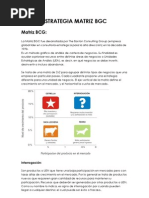 Estrategia Matriz BGC Informe