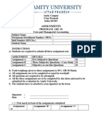 Adl 56 - Cost Managerial Accounting Assignment