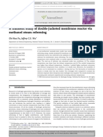 A Transient Study of Double-Jacketed Membrane Reactor Via Methanol Steam Reforming