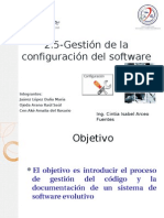 Gestión de Configuraciones Del Software